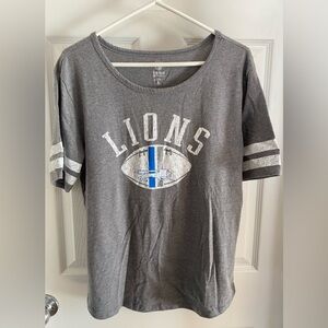 NFL Detroit Lions Football T-Shirt Size Large